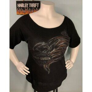 Harley-Davidson Casual Shirt XL Women, Like New MONROE, WISCONSIN